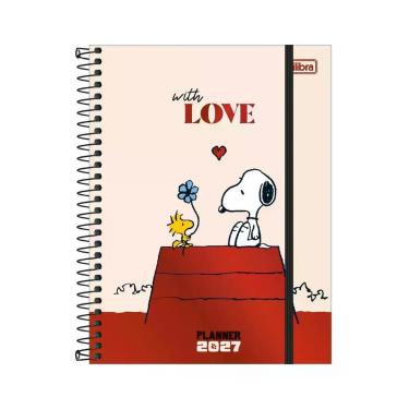 Imagem de PLANNER ESPIRAL SNOOPY M7 2027 TILIBRA Cor 3, Cor 3
