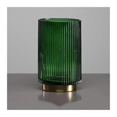 Imagem de x3anggyt5 Vaso de flores terrário vasos de vidro hidroponia moderna nórdica minimalista vaso de luxo decoração de mesa de casamento jarrones produtos domésticos decoração de casa (pequeno)