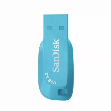 Imagem de Pendrive Sandisk Ultra Shift Z410 32GB USB 3.2 Transferência Rápida Design Compacto Azul