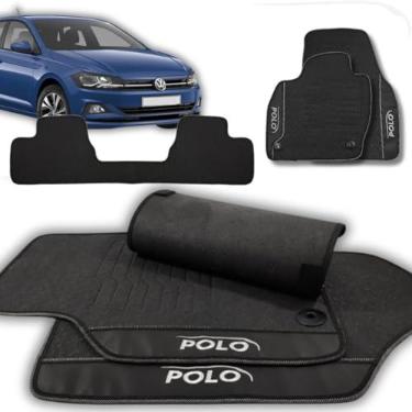 Imagem de Conjunto de Tapetes Emborrachados Para Polo 2018 2019 2020 2021 2022 2023 2024 Protetor de Assoalho