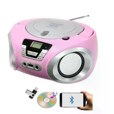 Imagem de Micro System MegaStar MP-1842BT Bluetooth USB CD FM MP3 4W Bivolt Disp