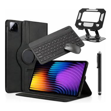 Imagem de Combo Capa + Tec e Mouse + Suporte e Caneta Para Tablet Redmi Pad 7 11