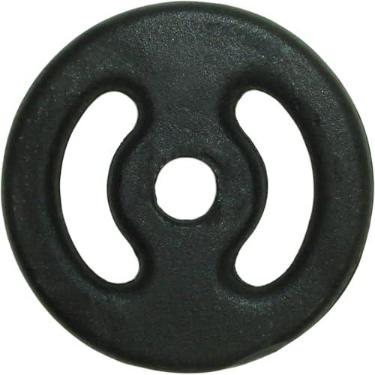 Imagem de Poli Sports Anilha Pintada 03kg Preta