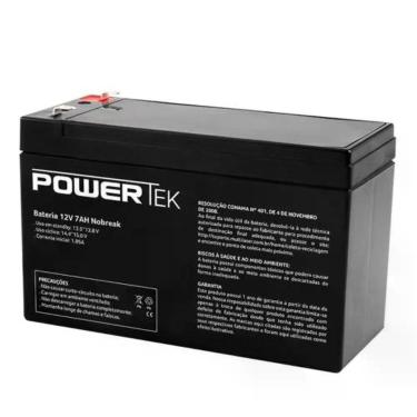 Imagem de Bateria P/ Nobreak 12V/7Ah En013 Preta Powertek