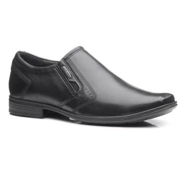 Imagem de Sapato pegada social em couro ref 122326 masculino, Preto, 40
