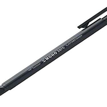 Imagem de Tombow - Caneta borracha Mono Zero ponta retangular 2,5 x 5,0 mm | Precisão milimétrica, corpo com tubo de aço inox e refil com haste de nylon para alto desempenho
