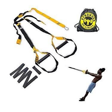 Imagem de BE STRONGER Suspensão, Fita de Treinamento Adulto Unissex, Amarelo (Yellow), 2 m
