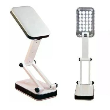 Imagem de Luminária De Led Dobrável Retrátil Recarregável P/ Mesa Escr
