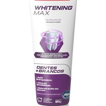 Imagem de Gel Dental Dentalclean Whitening Max 90g com Flúor Clareamento Dental