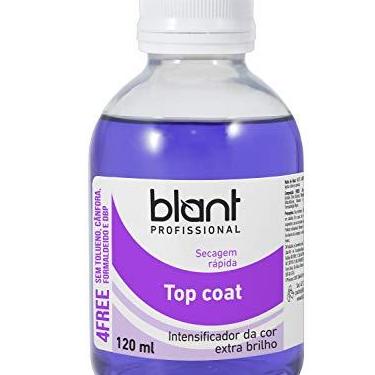 Imagem de Top Coat Free Profissional 120mL BLANT intensificador da cor extra brilho