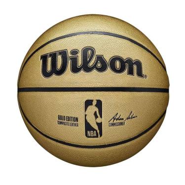 Imagem de Bola de Basquete Wilson NBA Gold Edition Tamanho 7