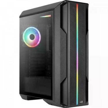 Imagem de Gabinete Gamer Aerocool Atx Splinter Lateral Vidro