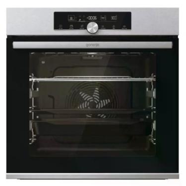 Imagem de Forno Elétrico de Embutir Gorenje BOS6747 77L 3500W com Air Fry e Porta Vidro Triplo Preto 220V