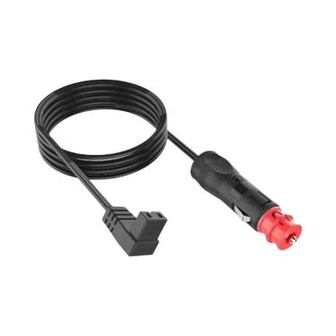 Imagem de Cabo De Alimentação 12V DC 2M Com Plugue Para Acendedor De Cigarros Pa