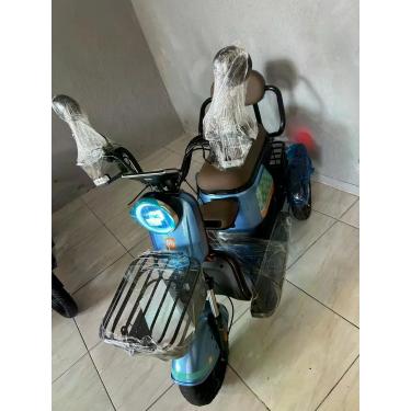 Imagem de Triciclo elétrico 1000w velocidade 32km autonomia 40km pedal assistind
