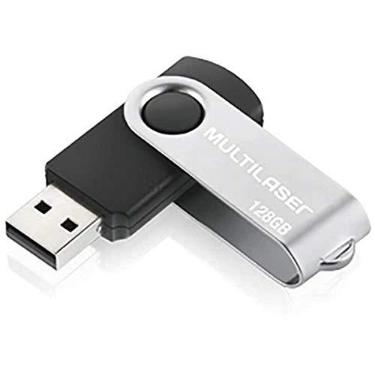 Imagem de Pen Drive Twist 128GB USB com Leitura até 10MB/s e Gravação até 3MB/s Preto Multi - PD591