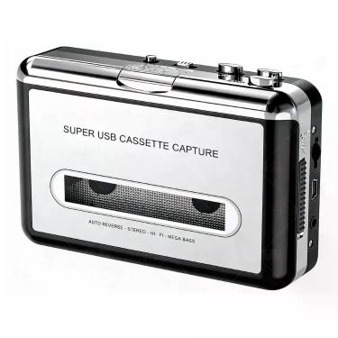 Imagem de Conversor de Fitas Cassete para MP3 Tinxumb, Reprodutor Portátil USB