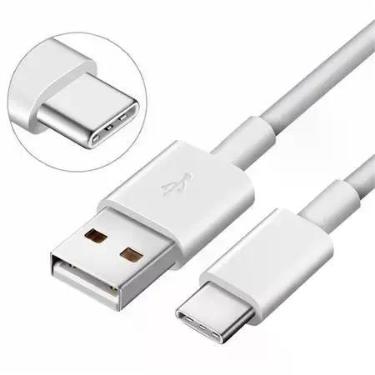 Imagem de Cabo Compativel usb Turbo Tipo C G6 G7 G8 X4 Z2 Z3 - Kapbom, Branco
