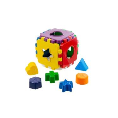 Imagem de Brinquedo Didático Colorido Monta E Desmonta Com Peças De Encaixar