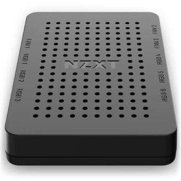 Imagem de NZXT Controlador RGB e ventilador – Canais de iluminação RGB AC-CRFR0-B1-6 – 3 canais de ventilador – Personalização de iluminação RGB – Preto