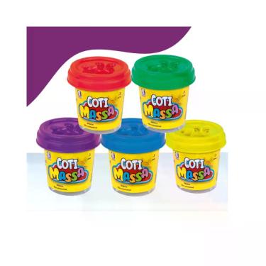 Imagem de Massinha Coti Massa Tutti Frutti Cotiplas - 2602 (Unitário) Brinquedo 