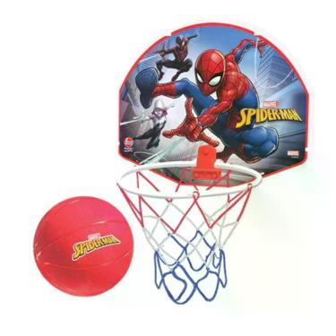 Imagem de Tabela de Basquete Infantil com Bola Homem Aranha - Lider
