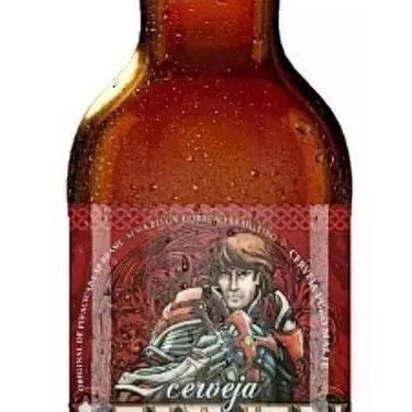 Imagem de Cerveja Artesanal Leuven Red Ale Knight 500ml Rubi Intensa