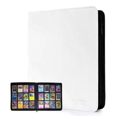 Imagem de Álbum para Cartas Colecionáveis ARCHIVALPRO 12 Bolsos em Couro PU com 