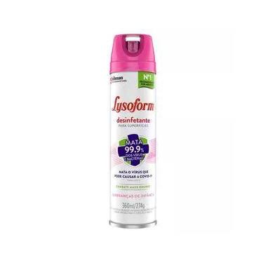 Imagem de Desinfetante Aerossol para Uso Geral Lysoform Lembrança de Infância 360ml
