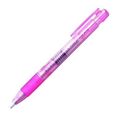 Imagem de Tombow 57337 Borracha monocromática, rosa. Borracha estilo caneta fácil de usar com aderência de borracha