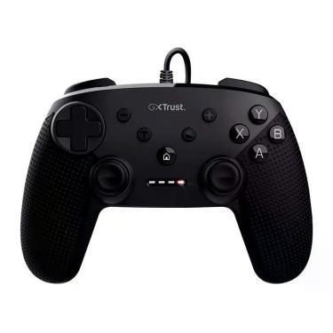 Imagem de Controle Gamepad Joystick Trust Gxt541 Gamepad Para PC Muta Preto