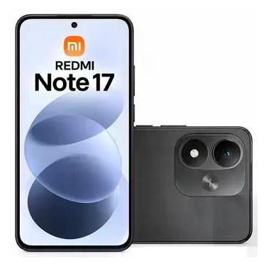 Imagem de Xiaomi Redmi Note 17 4G 8GB RAM 256GB Global Preto IP65 Oferta, 256GB,