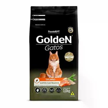 Imagem de Golden gato castrado salmao kg - GERAL