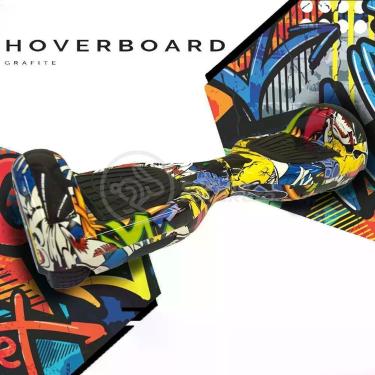 Imagem de Hoverboard Infantil Skate Elétrico Arte Urbana Led Grafite