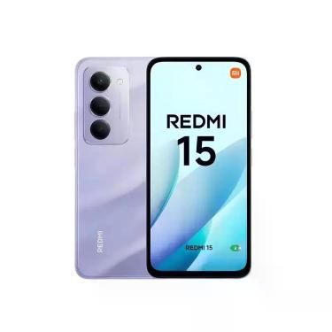 Imagem de Smartphone Xiaomi Redmi 15 256GB 8RAM G L O B A L ROXO, 256GB, Roxo