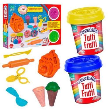Imagem de Kit De Massinha Infantil Tutti Frutti Doceria - Super Toys - Supertoys