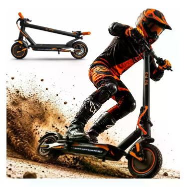 Imagem de Patinete Elétrico Adulto S1 pro Dobrável 30km/h Até 120kg com amortece