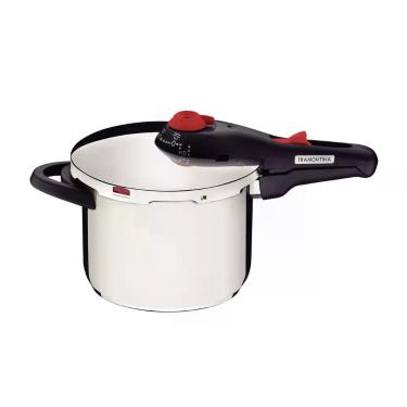 Imagem de Panela pressao solar aco inox fundo triplo 22cm 6l tramontina 62516223