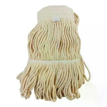 Imagem de Refil Mop W5r Esfregão Úmido para Limpeza de Pisos em Superfícies Diversas Bege Cru Higipack