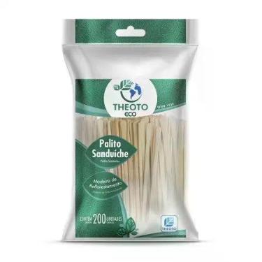 Imagem de Palito para sanduíche com 200 unidades - Theoto