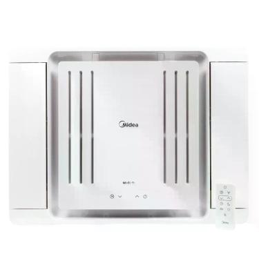 Imagem de Ar Condicionado Janela Midea Eletrônico 10000 BTUS Frio 110V Branco Wi Fi Controle Voz QCL108RB
