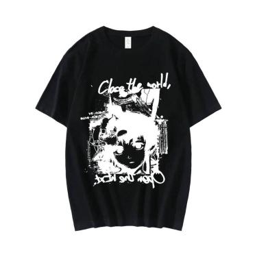 Imagem de Camiseta Gráfica Unissex Do Anime Serial Experiments Lain, Iwakura Man