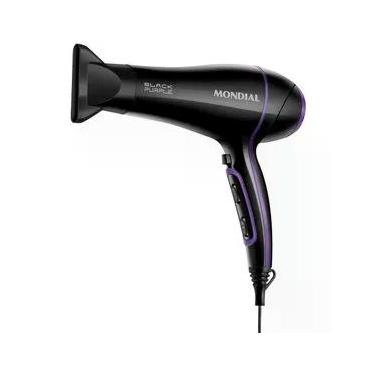 Imagem de Secador de Cabelos Mondial Black Purple SCN-01 com Tourmaline Íon 2000W - Preto