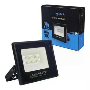 Imagem de Refletor Led Smart Eco 10w 6500k Branco 6500k