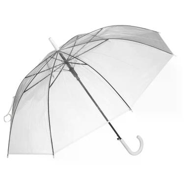Imagem de Guarda-chuva Transparente com Abertura Automática - 81,5 cm de Altura 