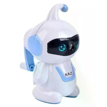 Imagem de Apontador de Manivela Cyber com Formato de Robô - Kaz, Azul