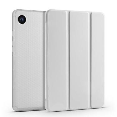 Imagem de Capa para tablet Compatível com Samsung Galaxy Tab A9 Plus SM-X210/SM-216/SM-X218 Capa de 11 polegadas Capa protetora fina e leve Capa inteligente Capa à prova de choque com capa traseira transparente