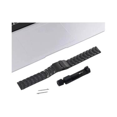 Imagem de Pulseira De Metal Em Aço Inoxidável Para Samsung Galaxy Watch 7 6 5 4 