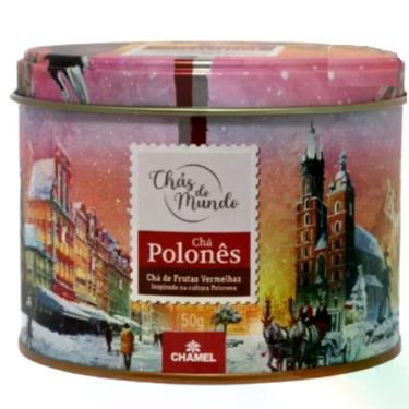 Imagem de Chá Polonês Chamel Maçã Hibiscus Beterraba Amora Framboesa 50g