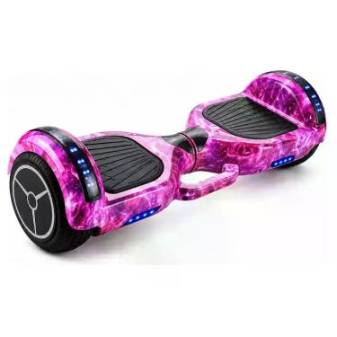 Imagem de Hoverboard Rosa Galaxia Skate Eletrico Com Estabilidade Segura - GBG S
